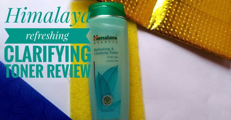 Himalaya Refreshing and Clarifying Toner Review