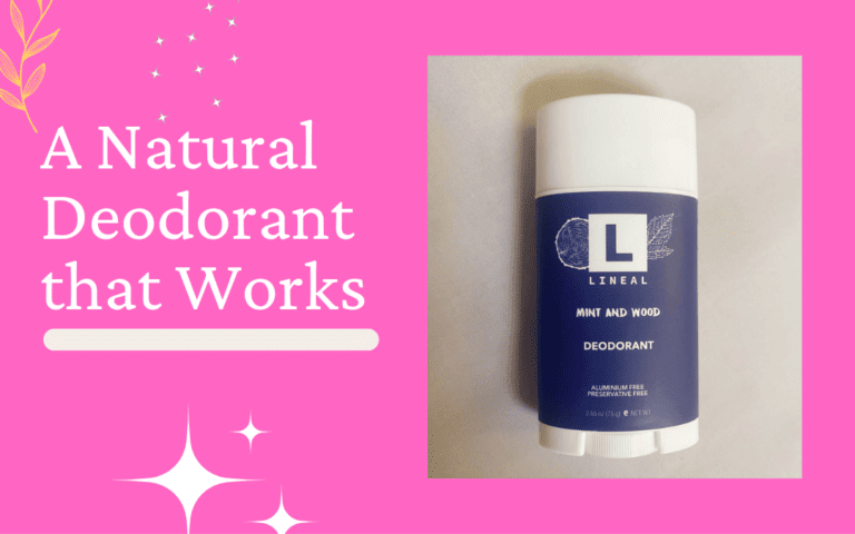 A NATURAL DEODORANT THAT WORKS